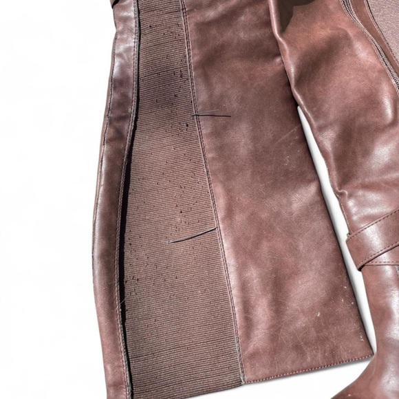 Torrid Brown Heeled Knee-High Boots wide calf - Picture 7 of 7